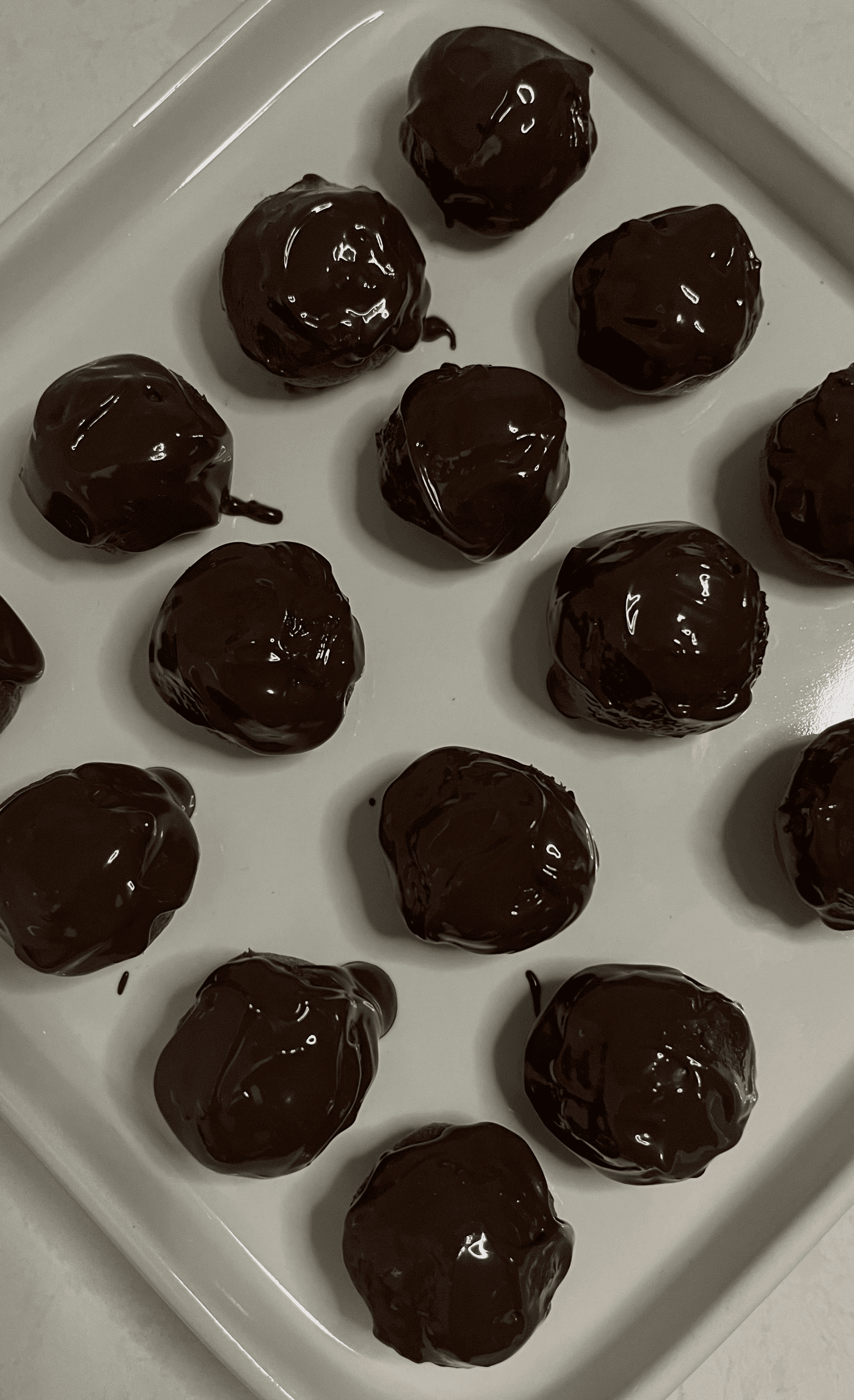 Mini çikolata topları