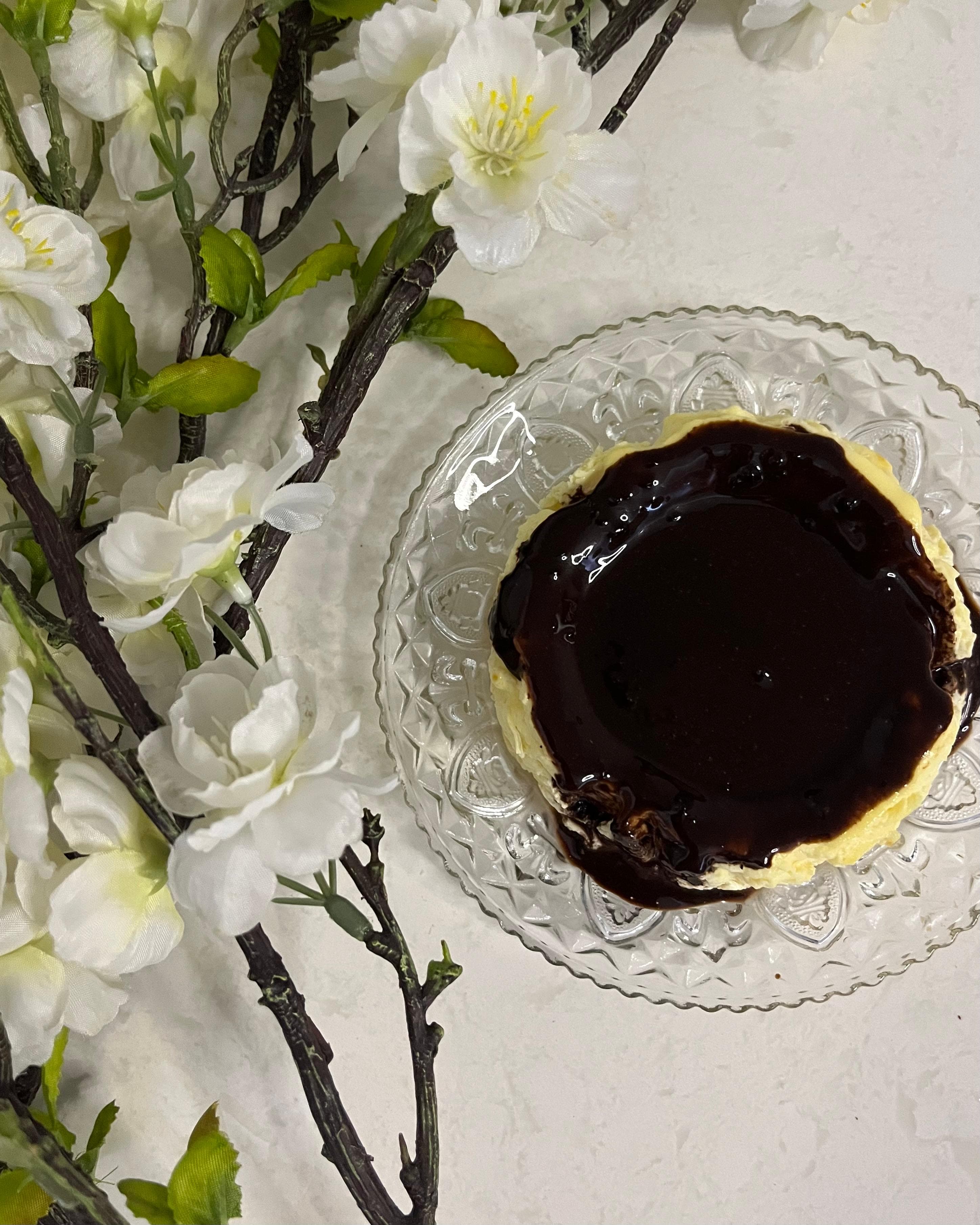 Fit san sebastian cheesecake